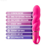 Aria Amazing AF Fuchsia 6.25-Inch Loop Handle Vibrator-French Quarter Lingerie
